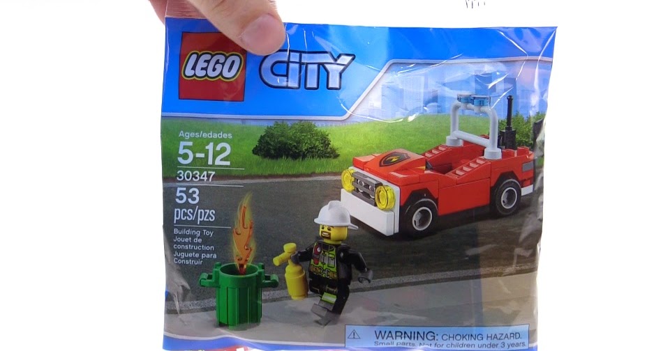 JANGBRiCKS LEGO reviews & MOCs: LEGO Fire Car polybag reviewed! 30347