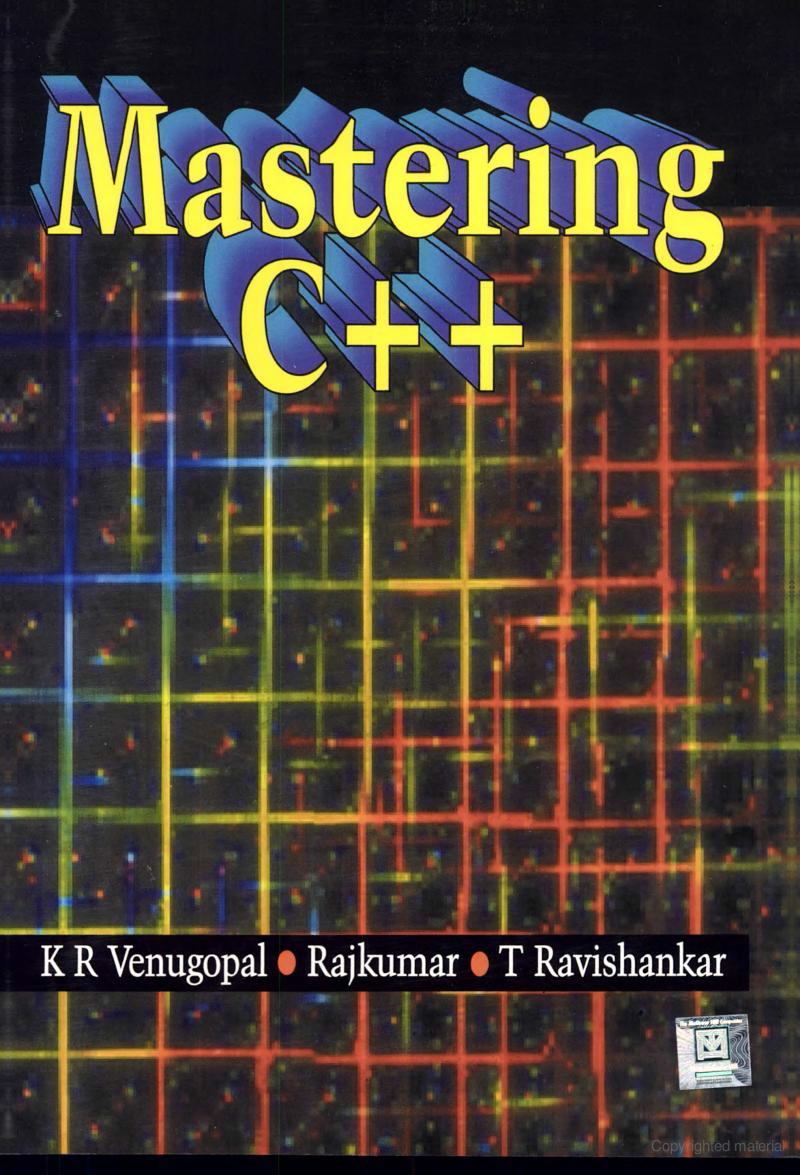Mastering C Venugopal