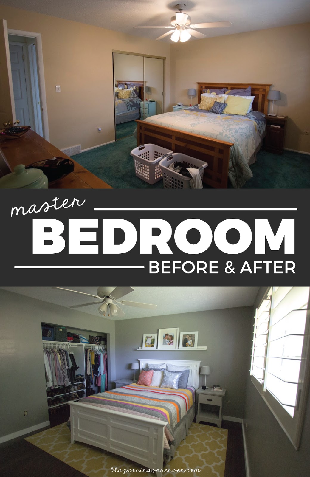 How to create a relaxing bedroom | Before and After