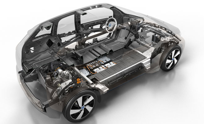 BMW i3 cutaway