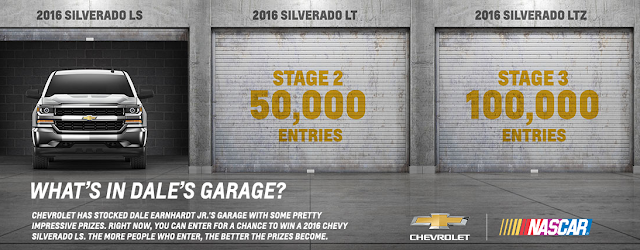 Mommytasking: Enter to win a 2016 Chevy Silverado in the Dale Earnhardt