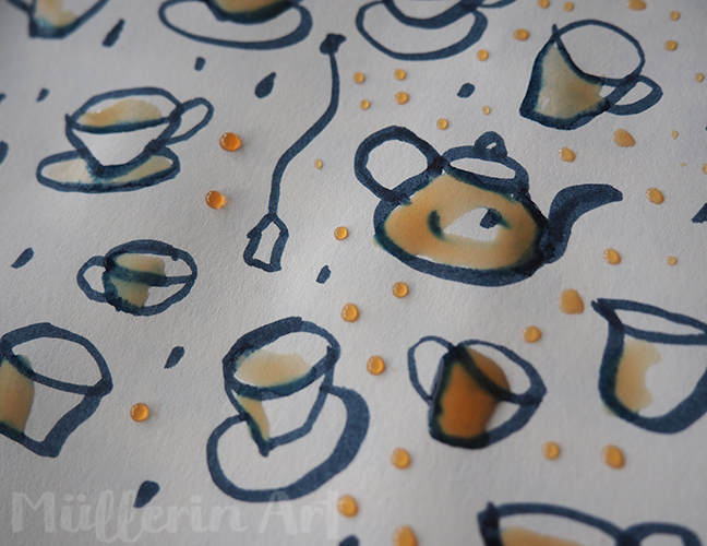 Teemuster nach ©muellerinart Teemuster nach ©muellerinart