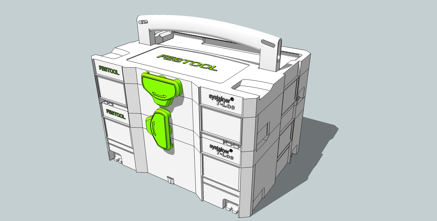 The Green and Dark Blue Blog: SketchUp model of the ...