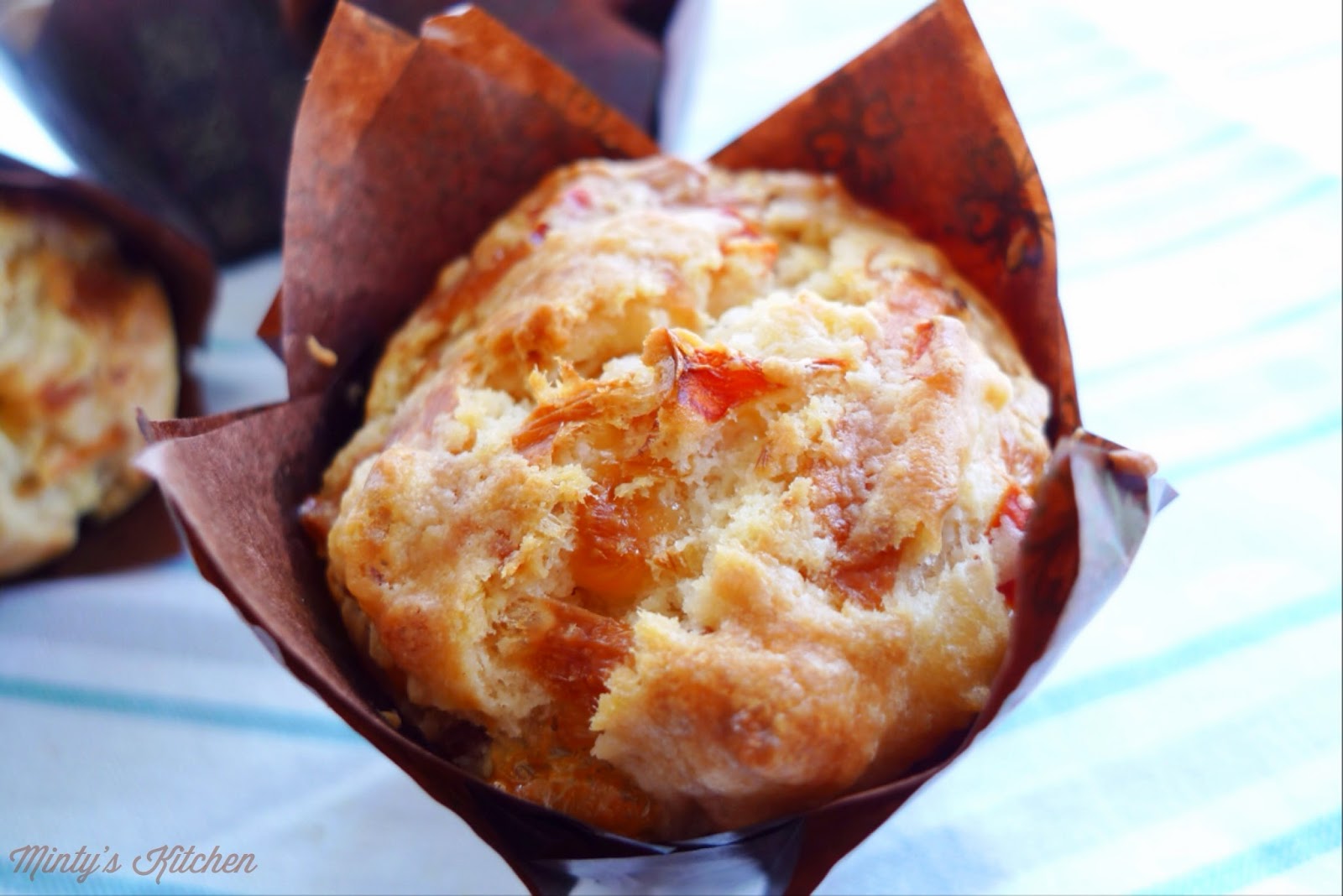 Minty&amp;#39;s Kitchen: Savoury Bacon &amp; Cheese Muffins