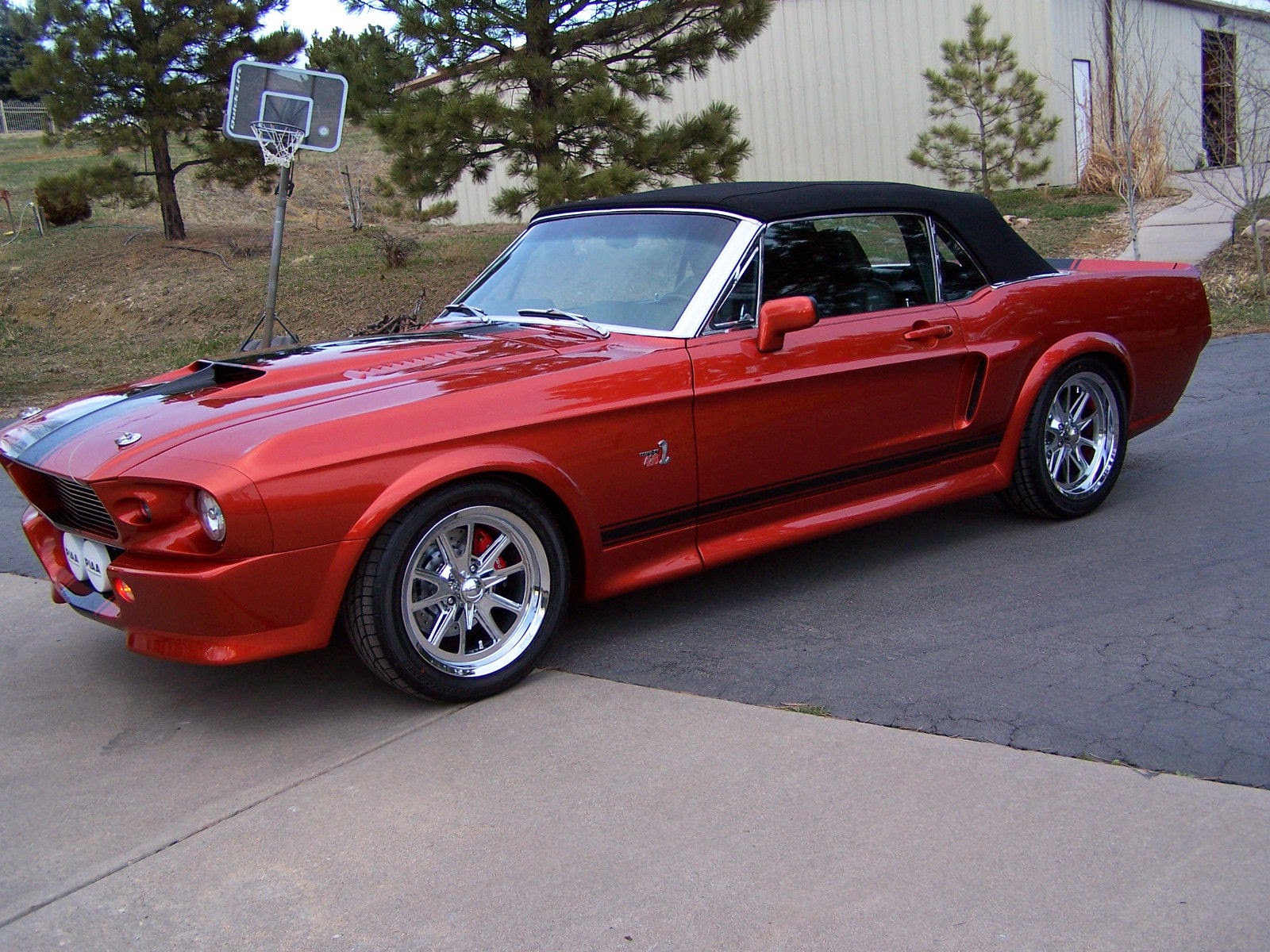 1967 Red ford mustang convertible for sale