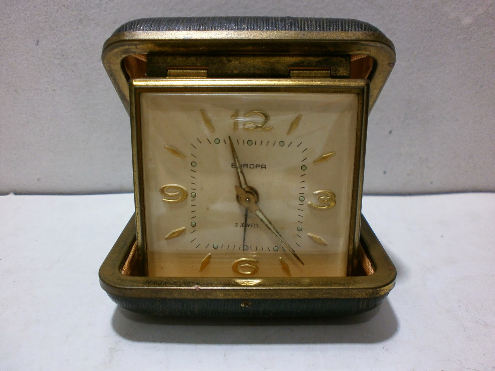 Antikpisan Travel Clock Europa 2 Jewels Made In Germany ( SOLD OUT