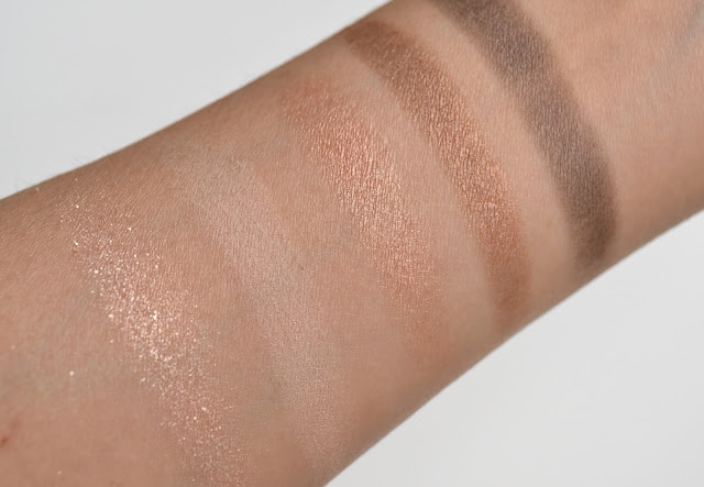 Clarins 5 Colour Eyeshadow Palette in #03 Natural Glow with Swatches