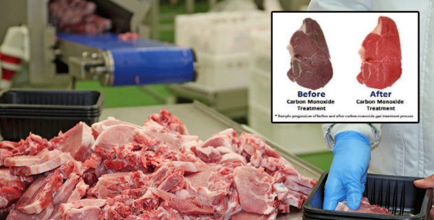 Inspectores descubren que han estado usando monóxido de carbono para que las carnes parezcan más frescas Inspectores descubren que han estado usando monóxido de carbono para que las carnes parezcan más frescas
