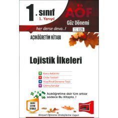 Yargı Açıköğretim 1.Sınıf 1.Yarıyıl Lojistik İlkeleri Kod:1125 Yargı Açıköğretim 1.Sınıf 1.Yarıyıl Lojistik İlkeleri Kod:1125