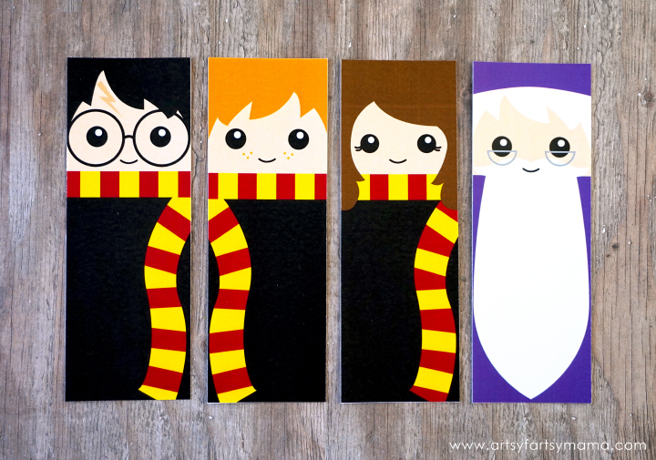 speelplaats Infrarood Tegenstander Free Printable Harry Potter Bookmarks | artsy-fartsy mama