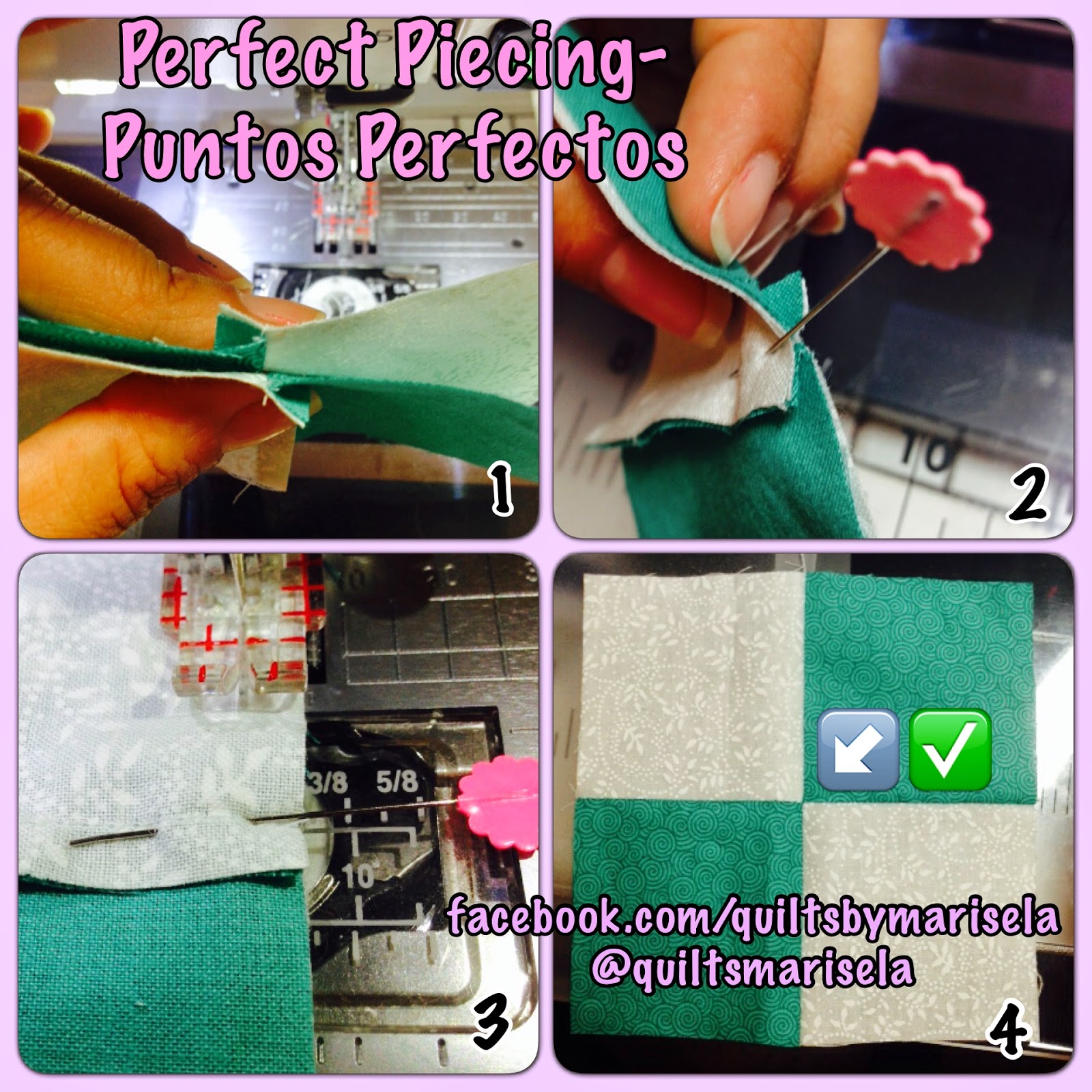 QUILTS BY MARISELA en Espanol Hagamos este quilt juntas!!