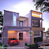 1538 sq-ft beautiful modern house in night view