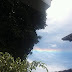 Halo solar apareceu hoje (26/02) em Blumenau