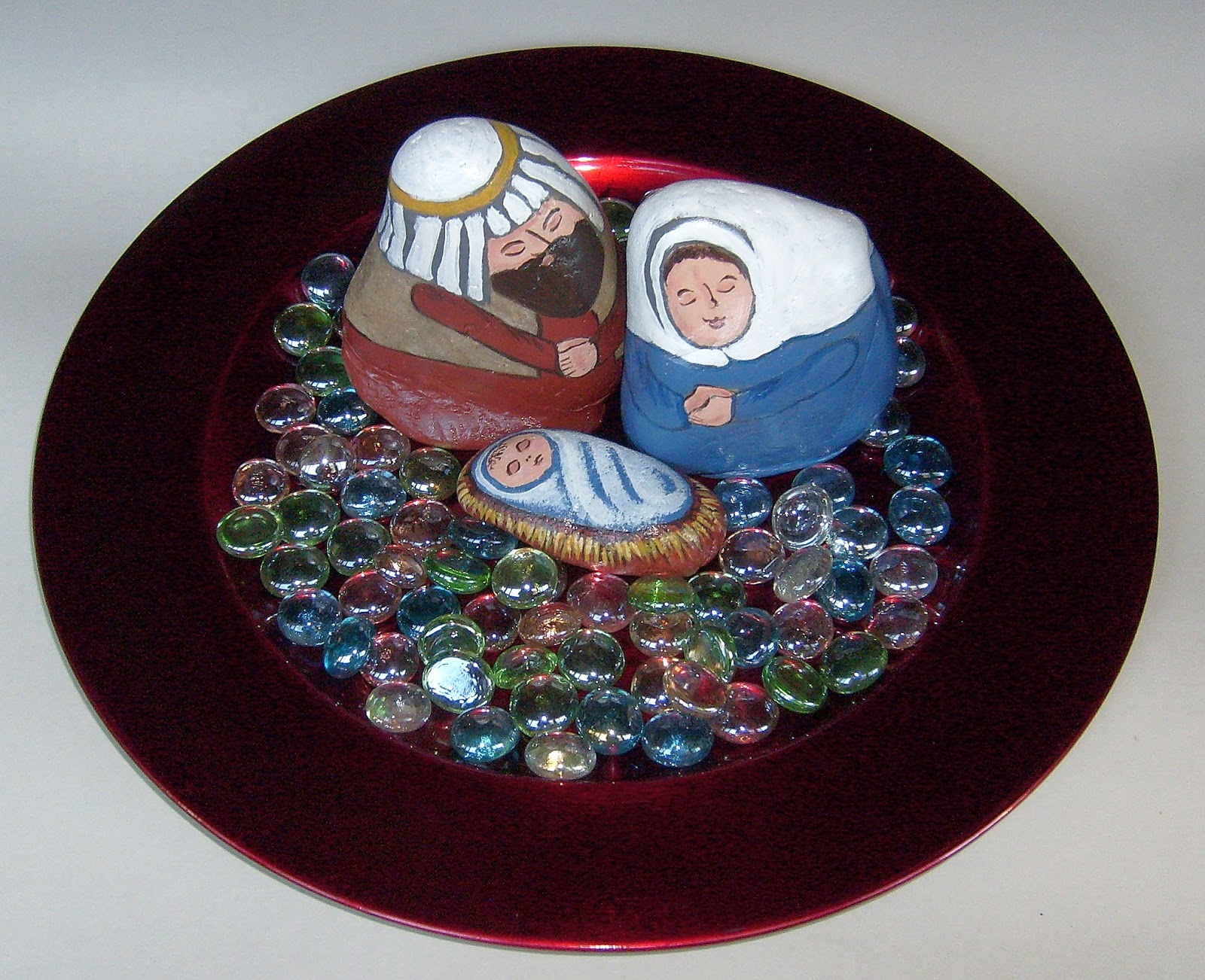 Painting Rock & Stone Animals, Nativity Sets & More Glass Gems and