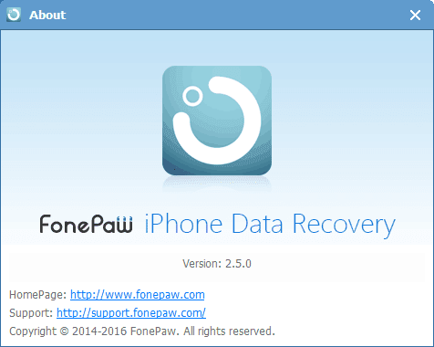 fonepaw iphone data recovery email and registration code