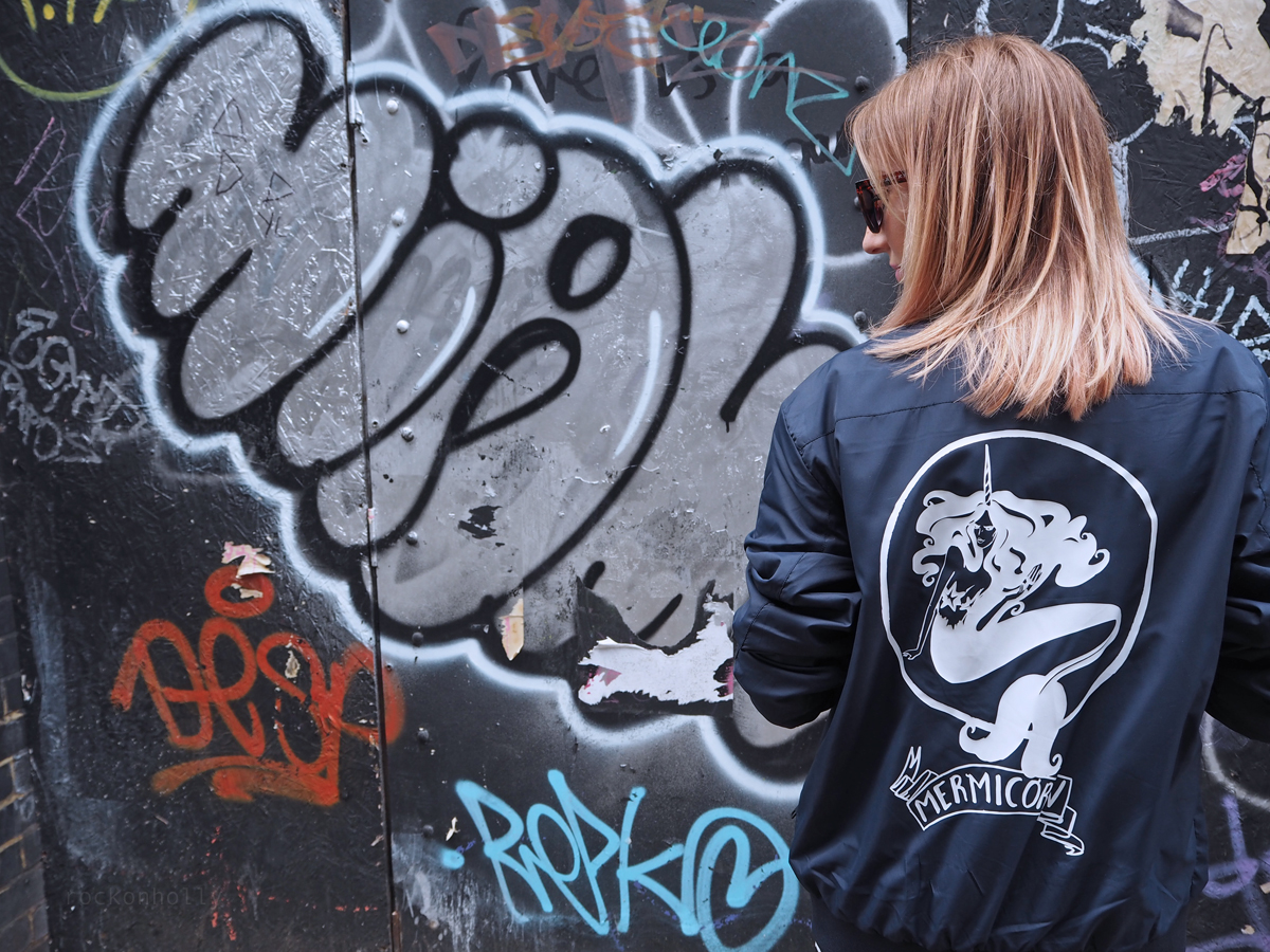 The Mermicorn Bomber Jacket from Rock On Ruby