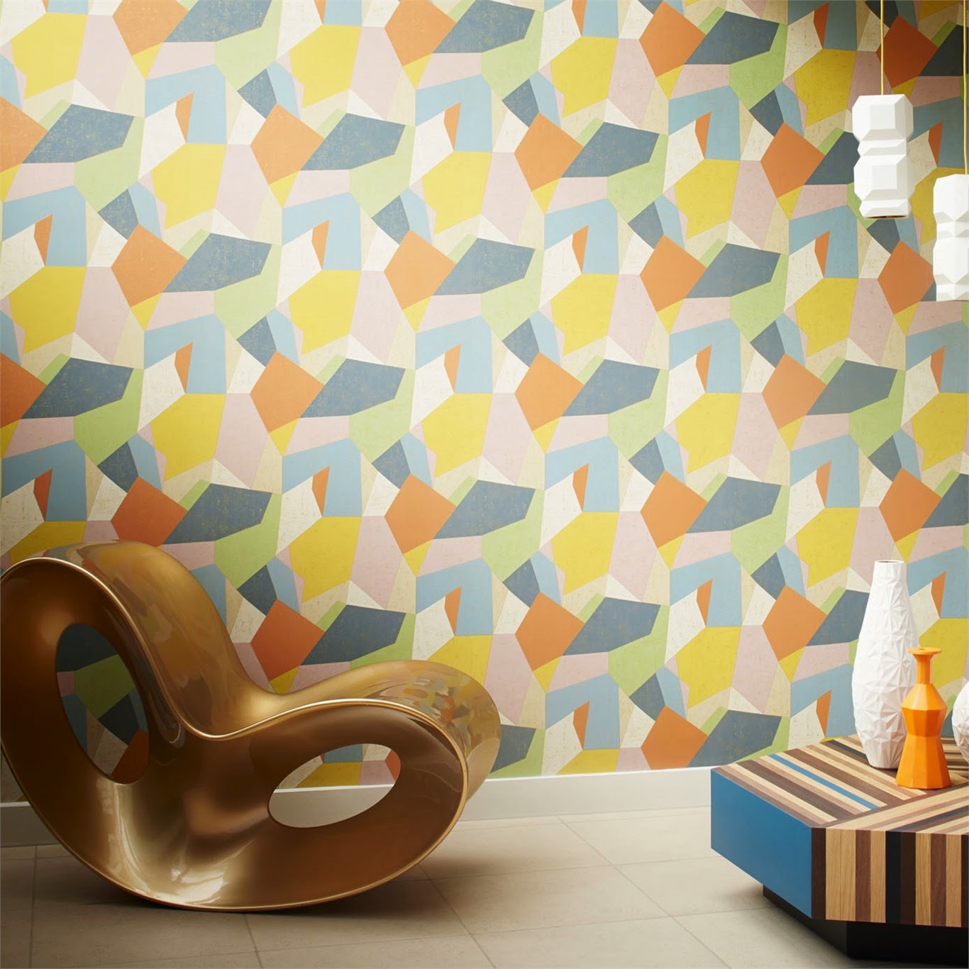 esdesign Wallpaper Wednesday 'Prism' by Zoffany
