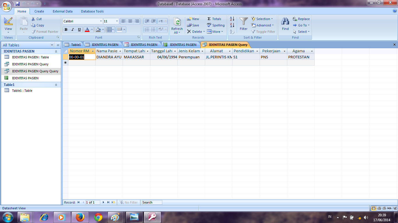 juli eka yanti: LANGKAH - LANGKAH MEMBUAT FORM,TOMBOL BUTTON,REPORT