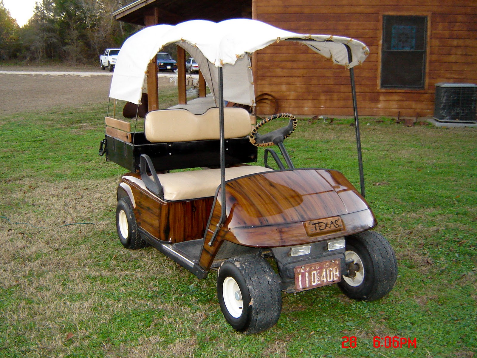Jay Terry's Garage: before and after pics of custom golf cart