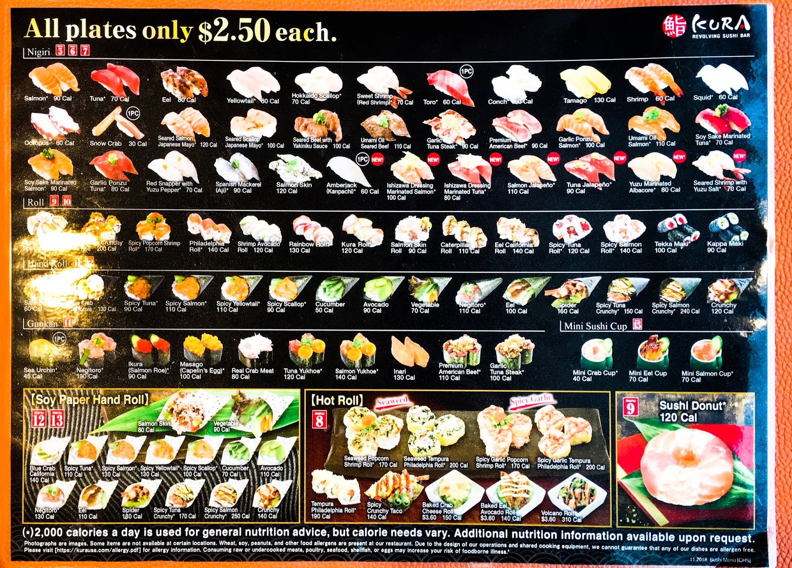 Russ' Culinary Adventures Sushi Lunch at Kura Revolving Sushi Bar