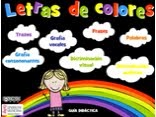 ATENCIÓN A LA DIVERSIDAD: LETRAS DE COLORES