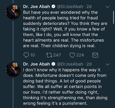  People who acquire wealth illegitimately may appear successful but they have no peace of mind - Joe Abah