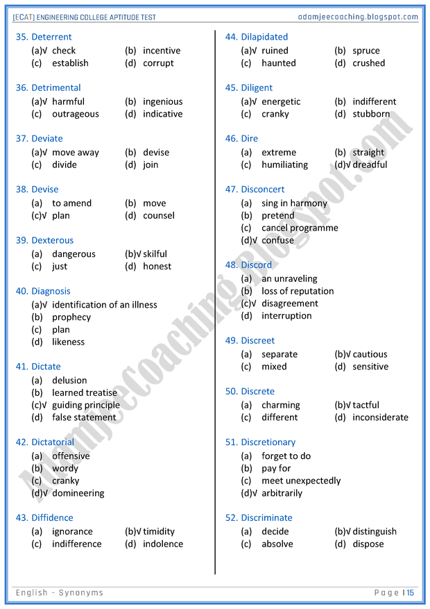 ecat-english-synonyms-mcqs-for-engineering-college-entry-test