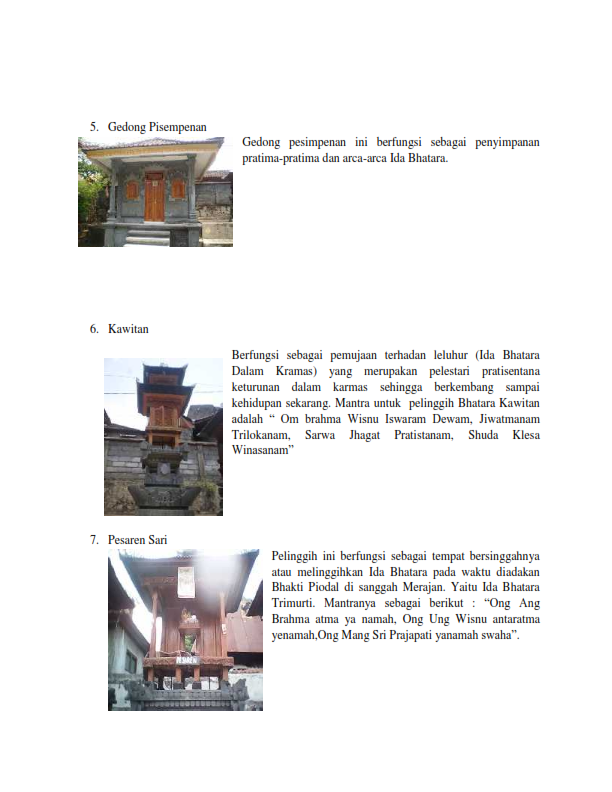 Mantra Panca Sembah Di Merajan Artefakt Miniatures Mantra Panca Sembah Di Merajan Artefakt Miniatures