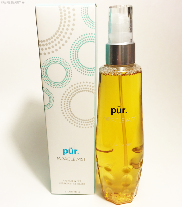 REVIEW: PÜR Cosmetics Miracle Mist Hydrating Face Spray - Prairie Beauty