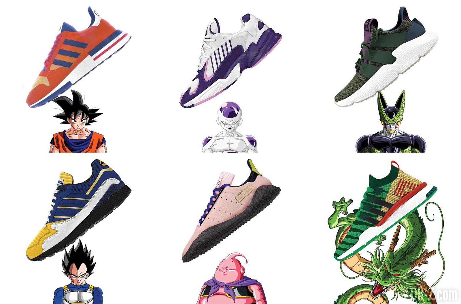 korindb: Adidas X Dragon Ball Z Majin Buu / Dragon Ball Z x adidas Kamanda 
