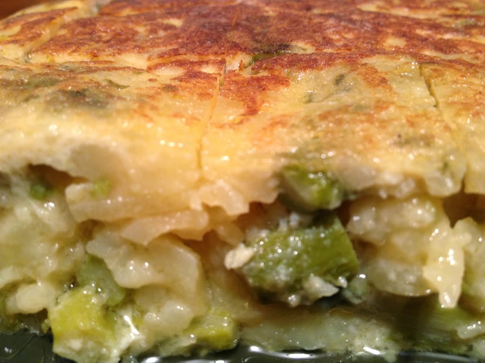 Tortilla de espárragos trigueros