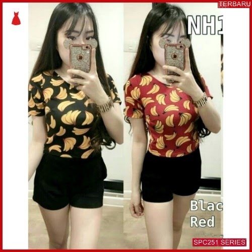 SPC251B43 Banana Full Spandex Atasan Wanita | BMGShop