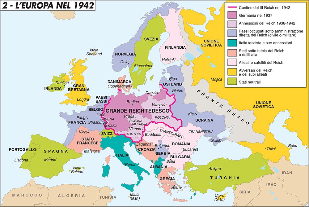 150 ANNI INSIEME in Italia, in Europa, nel mondo la seconda guerra mondiale 150 ANNI INSIEME in Italia, in Europa, nel mondo la seconda guerra mondiale
