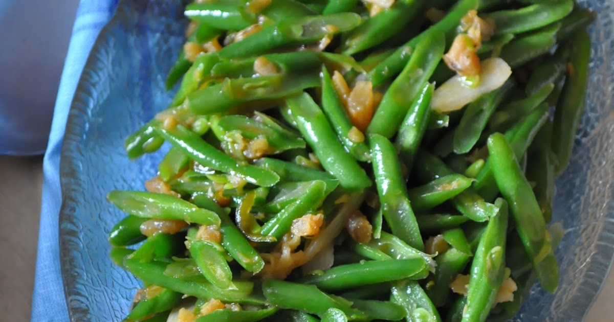 NJ Asiatique Cuisine Malay Style StirFried French Beans
