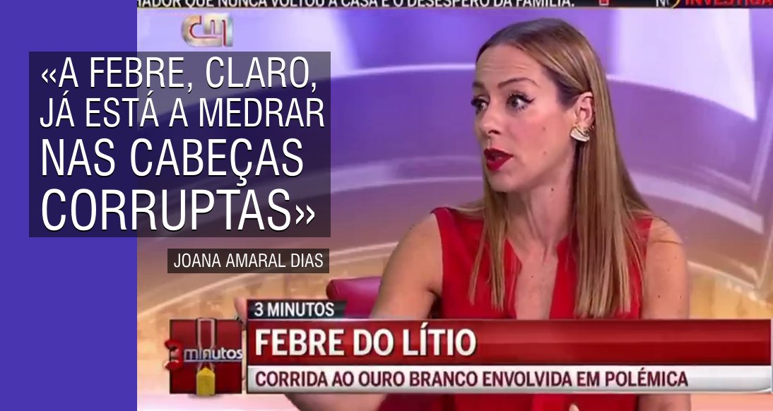 Corrida ao Lítio em Portugal - Suspeitas de corrupção