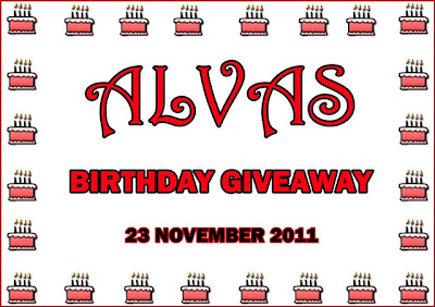 ALVAS BIRTHDAY GIVEAWAY