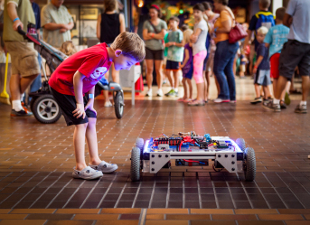Bringing innovation to kids at the Pleasant Prairie Mini Maker Faire in Wisconsin.