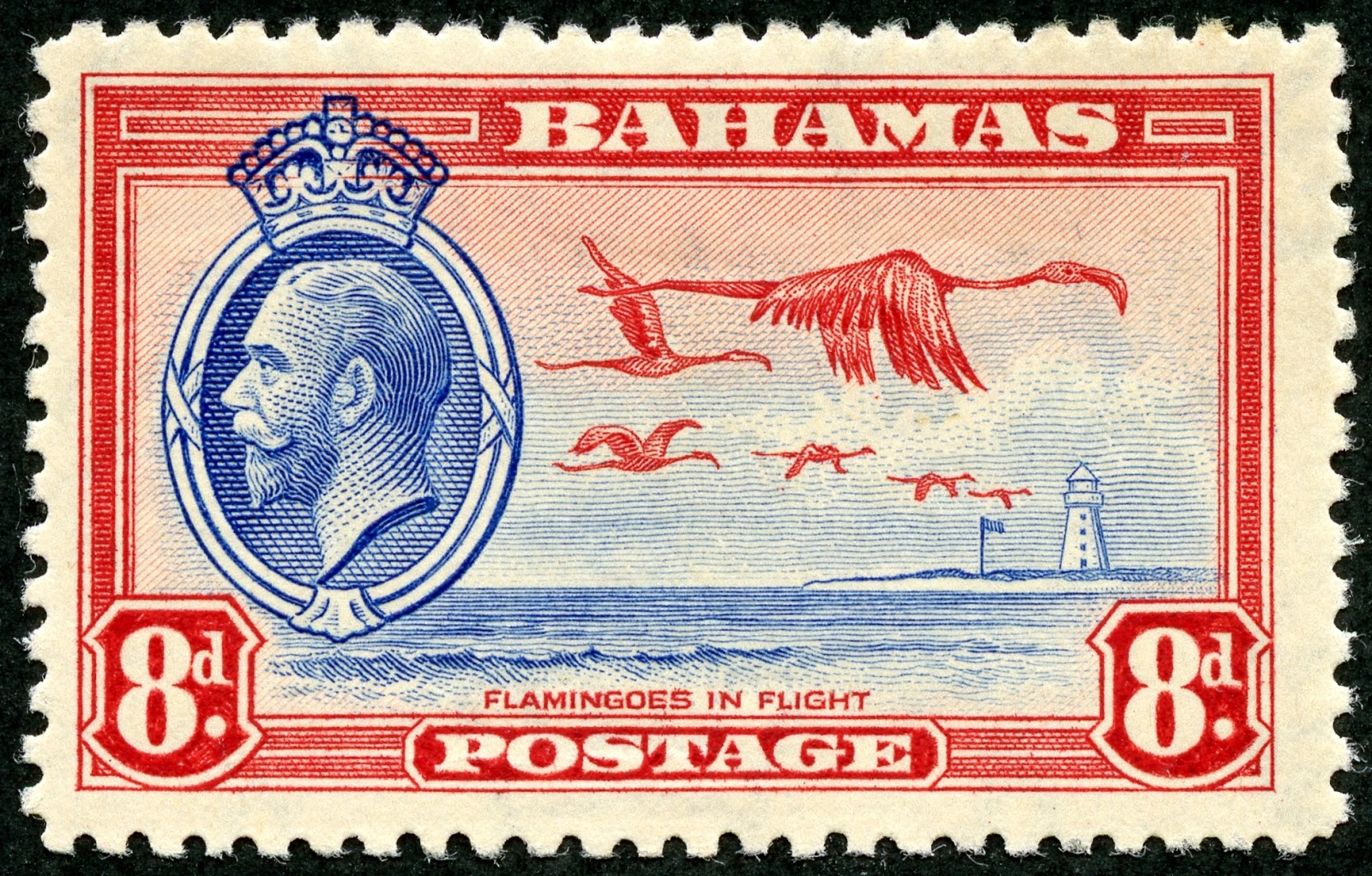 Big Blue 18401940 Bahamas a closer look at the stamps and issues