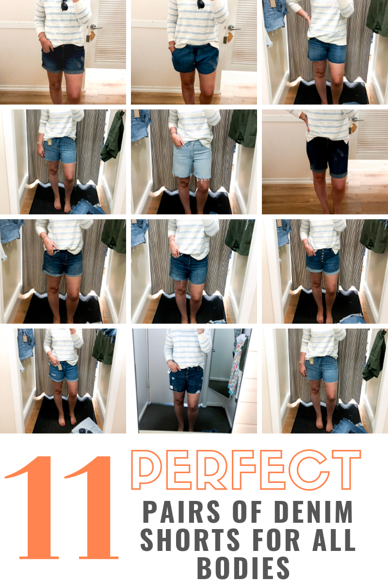 11 Perfect Pairs of Denim Shorts Olive and Tate
