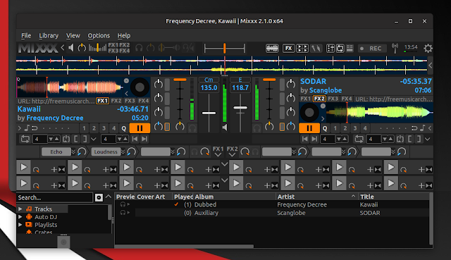 Mixxx DJ software