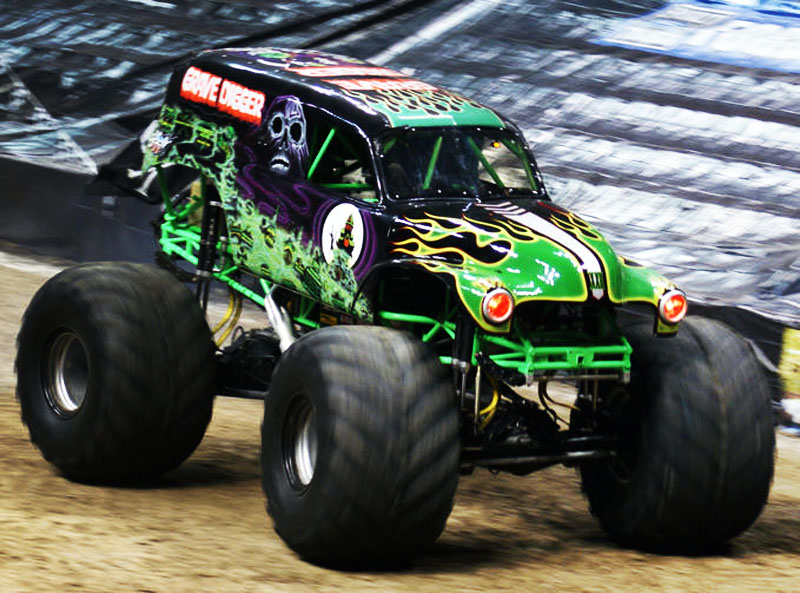 MUSCLE CAR COLLECTION Grave Digger The Monster Jam Legends