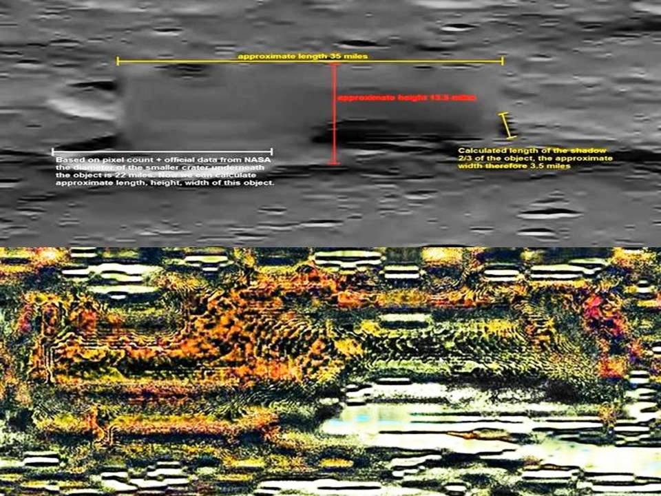 The Golden Dragon - Alien machine and technology on the Moon 2013