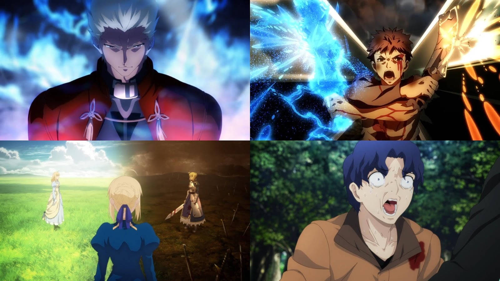 Fate Unlimited Blade Works - Conheça os principais personagens