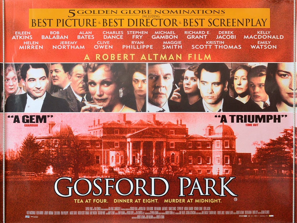 Discreet Charms Obscure Objects Gosford Park Dir Robert Altman 2001