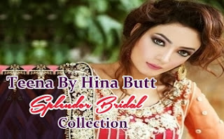  Hina Butt Bridal Dresses 2014