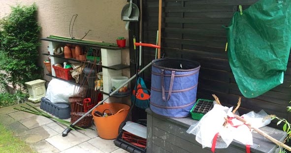 MissionORDNUNG Ordnung im Garten Geräteschrank