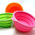 Cowgirl Up With Green Collapsible Dog Bowls