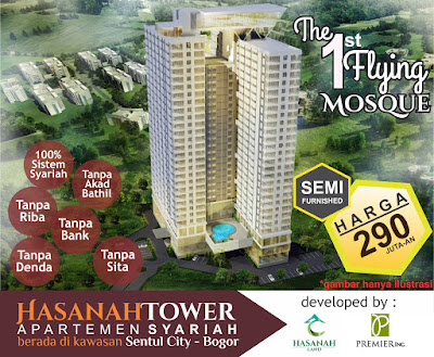 Apartemen Syariah Di Sentul City Bogor - Hasanah Tower Hasanah Tower