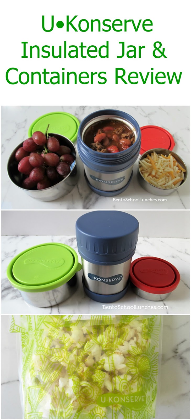 U Konserve Insulated Food Jar Stainless Steel 18 oz
