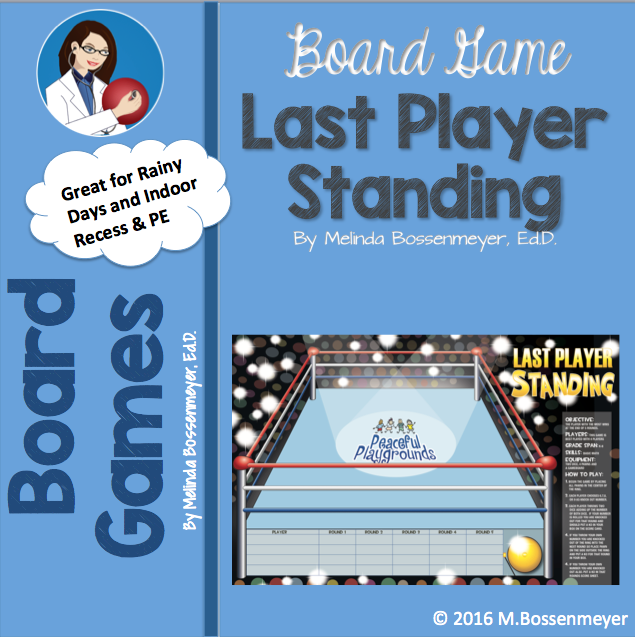 Last Man Standing Board Game Peaceful Playgrounds Recess Doctor Blog